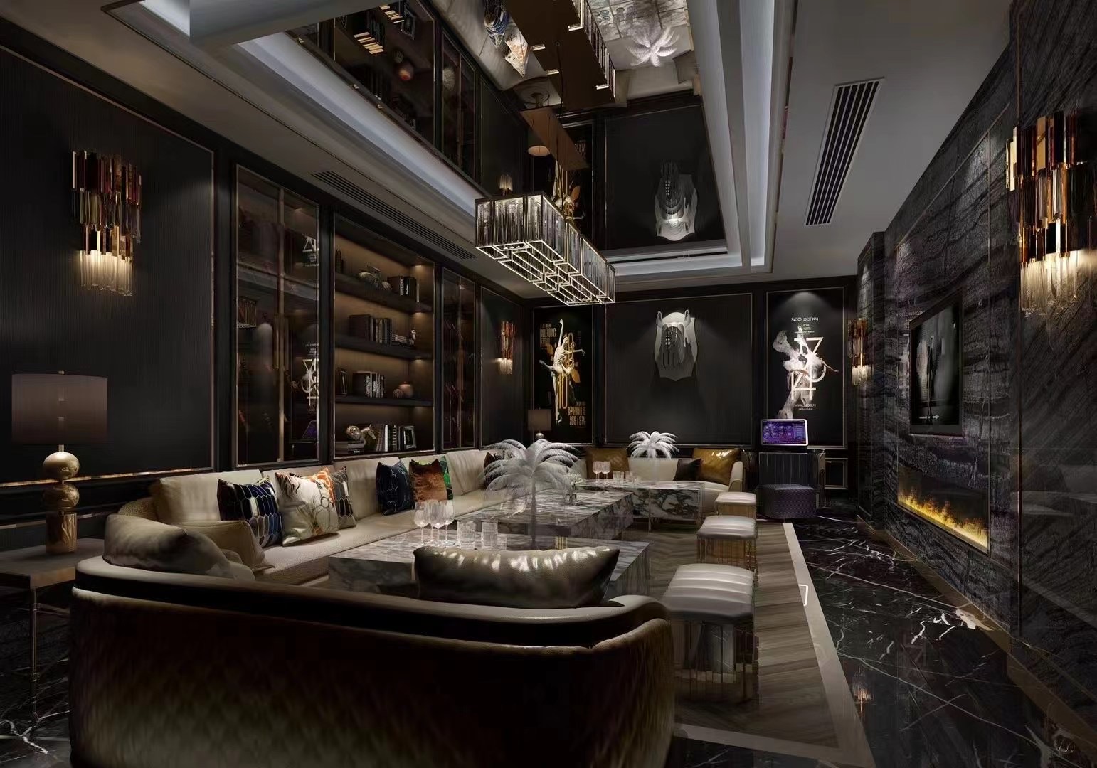 成都新兰天地酒店KTV 奢华沉浸式重塑高端美学